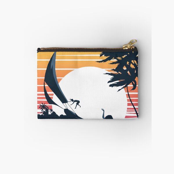 Item preview, Retro Leonida Travel Poster WindSurf designed and sold by Fictional Ink Society.
