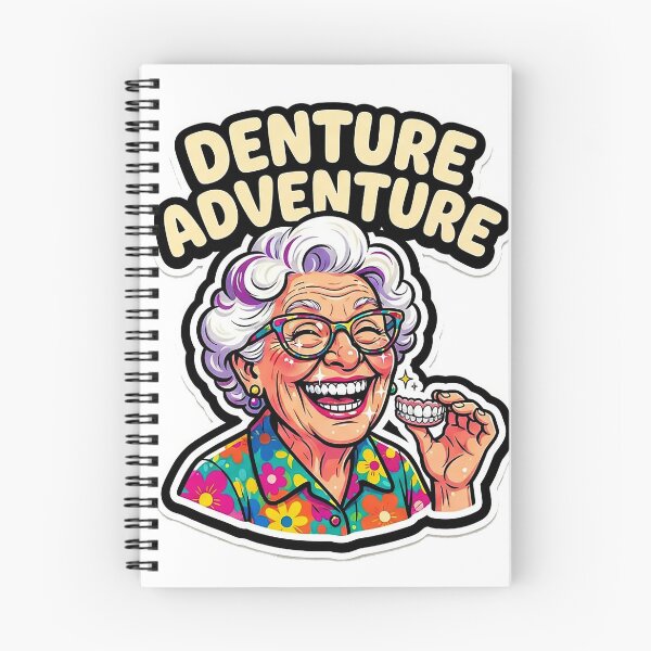 Item preview, Denture Adventure Humor designed and sold by kiwiartyfarty.