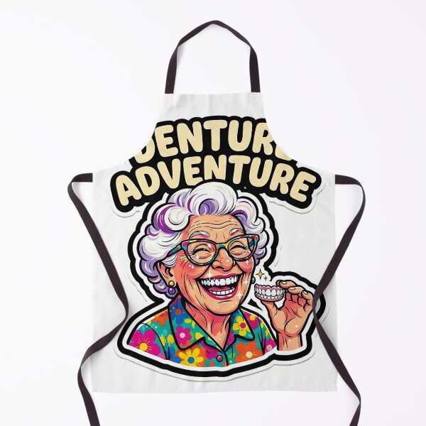 Item preview, Denture Adventure Humor designed and sold by kiwiartyfarty.