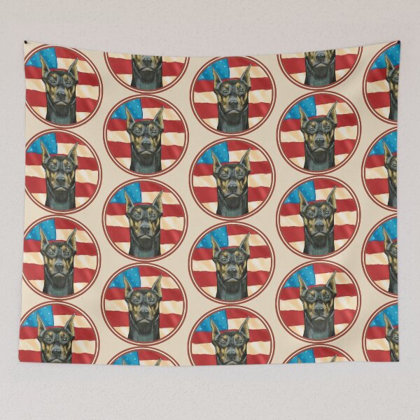 Item preview, Flag Rondo Doberman designed and sold by artmuvz.