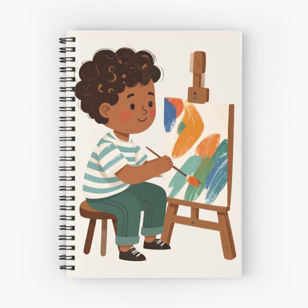 Item preview, Cute Little Artist designed and sold by yara.lahdo.