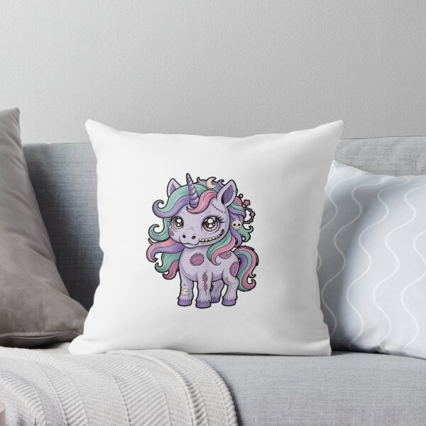 Item preview, Creepy Cute Pastel Goth Zombie Unicorn Halloween Kawaii designed and sold by mari-kayden.