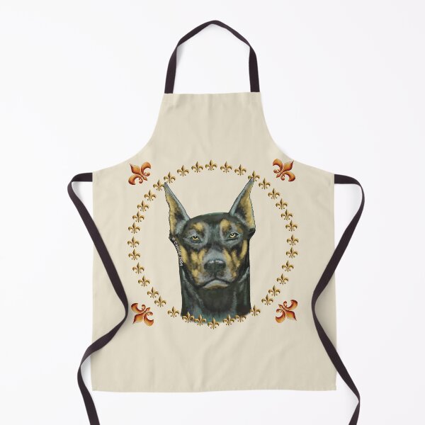 Item preview, Fleur De Lis Doberman designed and sold by artmuvz.