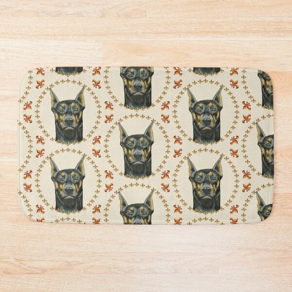 Item preview, Fleur De Lis Doberman designed and sold by artmuvz.