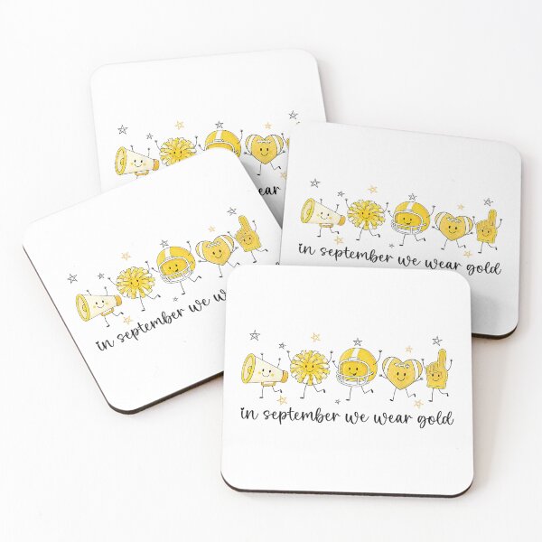 Item preview, In September We Wear Gold Football Childhood Cancer Awareness designed and sold by mari-kayden.