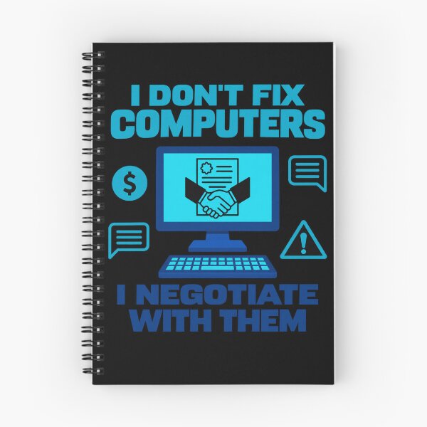 Item preview, I don't fix computers i negotiate with them designed and sold by Konvero.