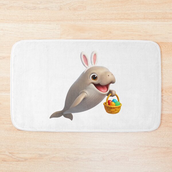 Item preview, Dugong Easter Bunny designed and sold by Sillytoe.