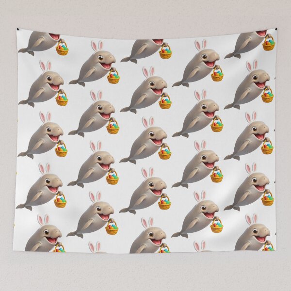 Item preview, Dugong Easter Bunny designed and sold by Sillytoe.