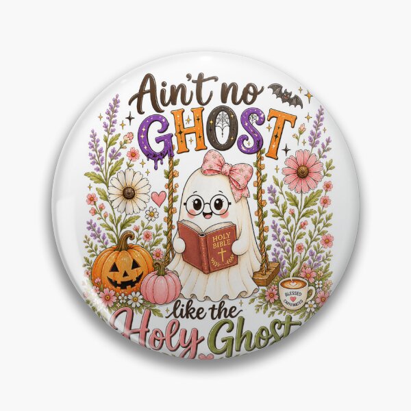 Item preview, Aint No Ghost Like The Holy Ghost Christian Halloween Fall designed and sold by mari-kayden.