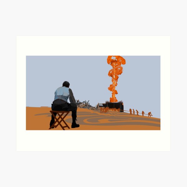 There Will Be Blood (Illustration) Art Print