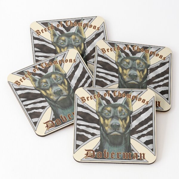 Item preview, Zebra Cross Doberman designed and sold by artmuvz.
