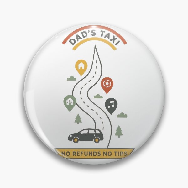Item preview, Dad's Taxi No Refunds No Tips School Run Driver designed and sold by ironsloth.