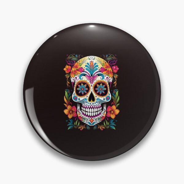 Item preview, Dia De Los Muertos Sugar Skull Floral Calavera Halloween designed and sold by mari-kayden.