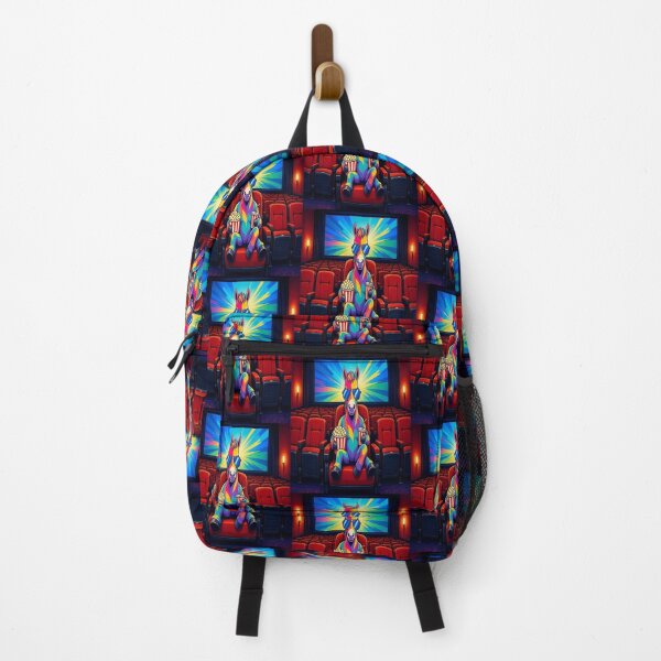 Item preview, Tugy the Rainbow Horse Watching Movie at Cinema designed and sold by Breezes-of-Ida.