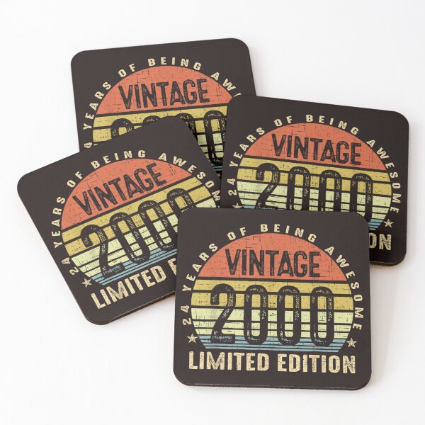 Item preview, Vintage 2000 Limited Edition 24 Years Of Being Awesome Retro designed and sold by mari-kayden.