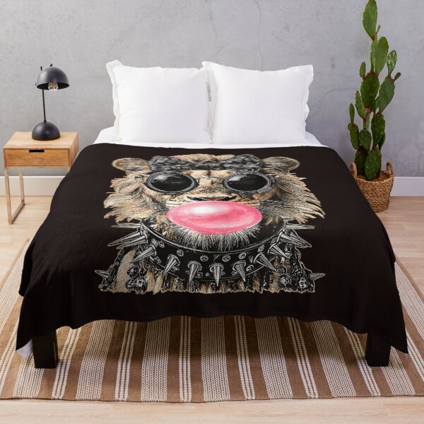 Item preview, Glam Lion With Sunglasses Bubblegum Punk Rock Gothic designed and sold by mari-kayden.