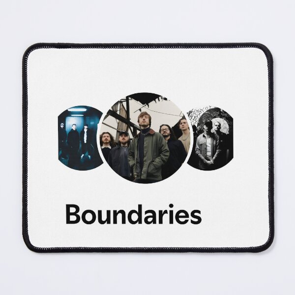Item preview, metalcore boundaries band designed and sold by NeonFurLab.
