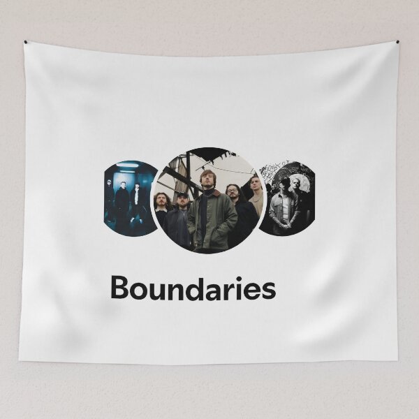 Item preview, metalcore boundaries band designed and sold by NeonFurLab.