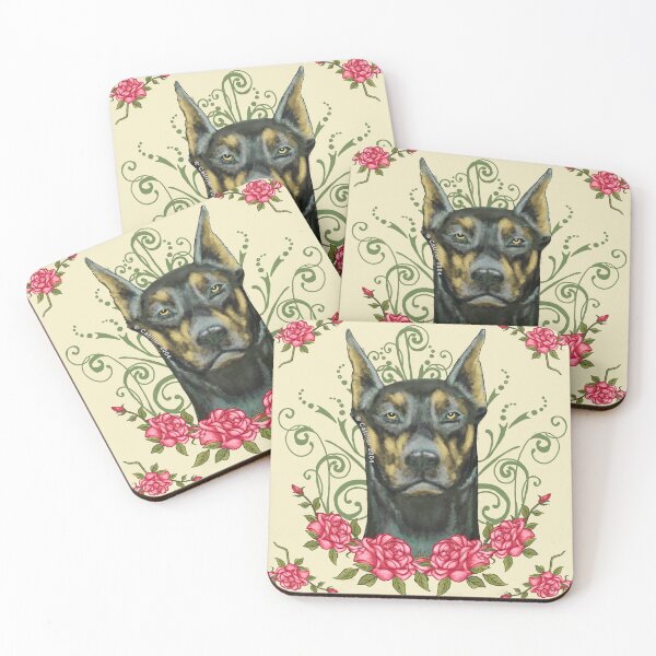 Item preview, Roses Doberman designed and sold by artmuvz.
