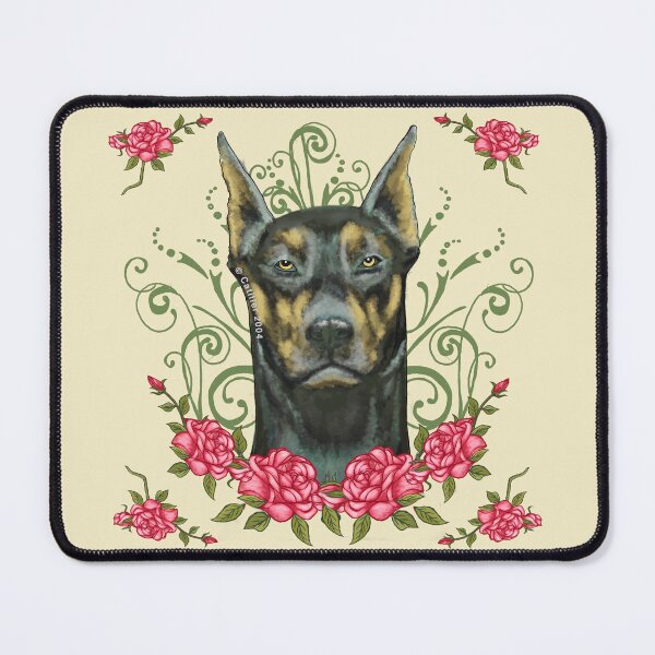 Item preview, Roses Doberman designed and sold by artmuvz.