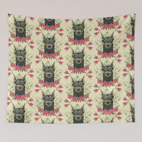 Item preview, Roses Doberman designed and sold by artmuvz.