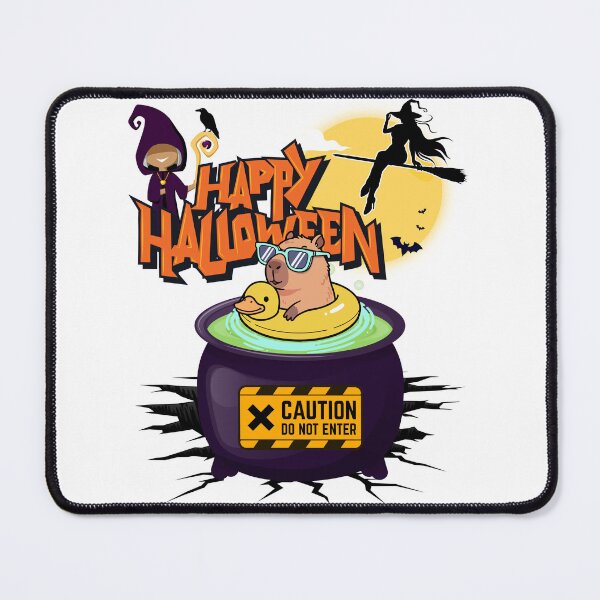 Item preview, Funny Capybara Halloween Shirt Chill Witch Cauldron Spooky Season Gift designed and sold by E20STUDIO.