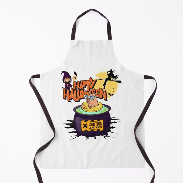 Item preview, Funny Capybara Halloween Shirt Chill Witch Cauldron Spooky Season Gift designed and sold by E20STUDIO.