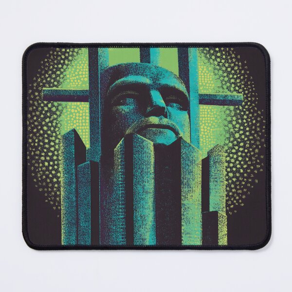 Item preview, Neon Brutalist Metropolis Guardian designed and sold by ClubVacay.