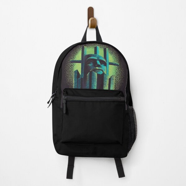 Item preview, Neon Brutalist Metropolis Guardian designed and sold by ClubVacay.
