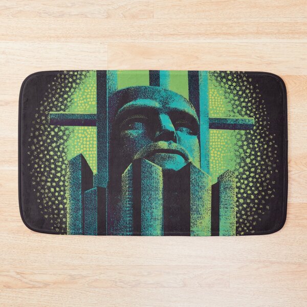 Item preview, Neon Brutalist Metropolis Guardian designed and sold by ClubVacay.