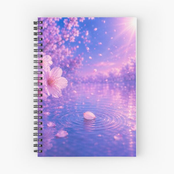 Item preview, Sakura Petals on Quiet Water designed and sold by LumiSakura.