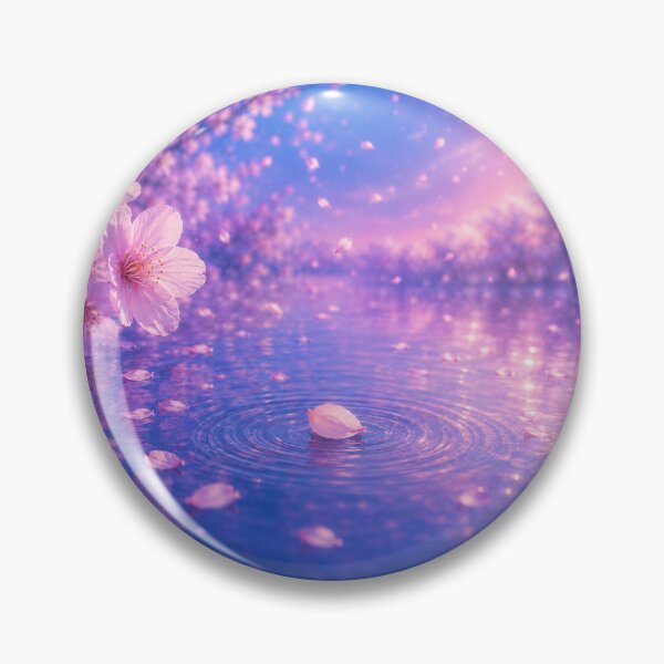 Item preview, Sakura Petals on Quiet Water designed and sold by LumiSakura.