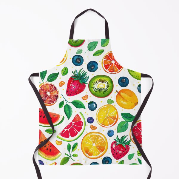 Item preview, Tropical Colorful And Vibrant Fruit Pattern With Leaves designed and sold by DEC02.