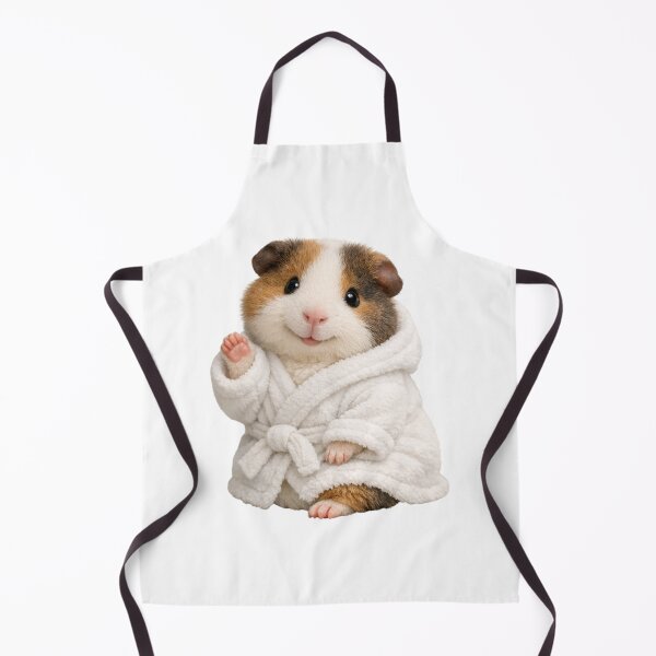 Item preview, Cozy Teddy Guinea Pig in a Bathrobe designed and sold by Sillytoe.