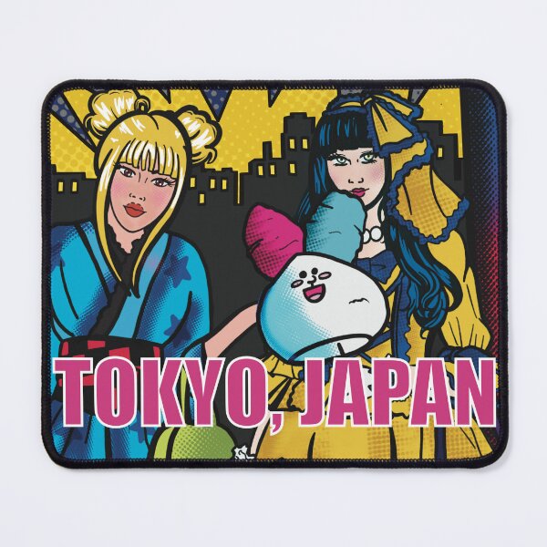 Item preview, Tokyo Pop Art Travel Poster designed and sold by Crickett Ravizee Designs.