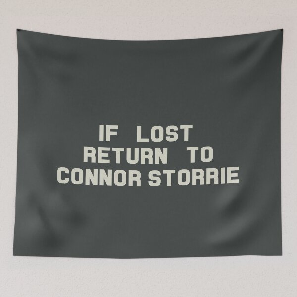 Item preview, If Lost Return to Connor Storrie Tee designed and sold by 2000sbabyangel.