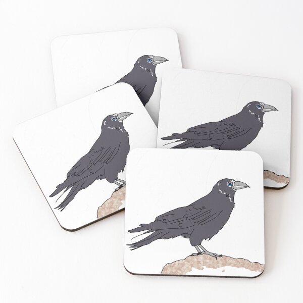 Item preview, Crow designed and sold by LeafyWorks.