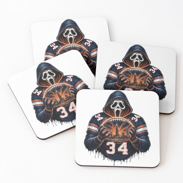 Item preview, Ghostface-Chicago-Football Number 34 Sweetness Inspired Skyline Graphic designed and sold by DYALEEZ-XCR.