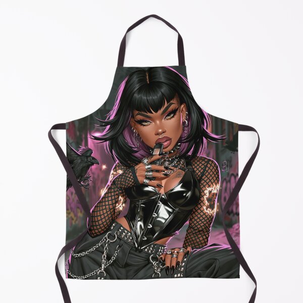 Item preview, Goth Baddie Streetwear Cyberpunk Alternative Doll designed and sold by CurrentPhase.