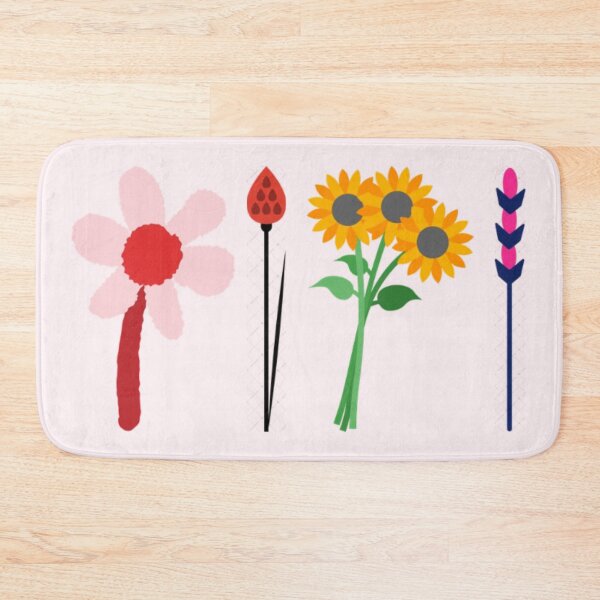 Item preview, Quirky Floral Mix & Sunflowers - Colorful Botanical Pack designed and sold by Yasmine Mohammed.