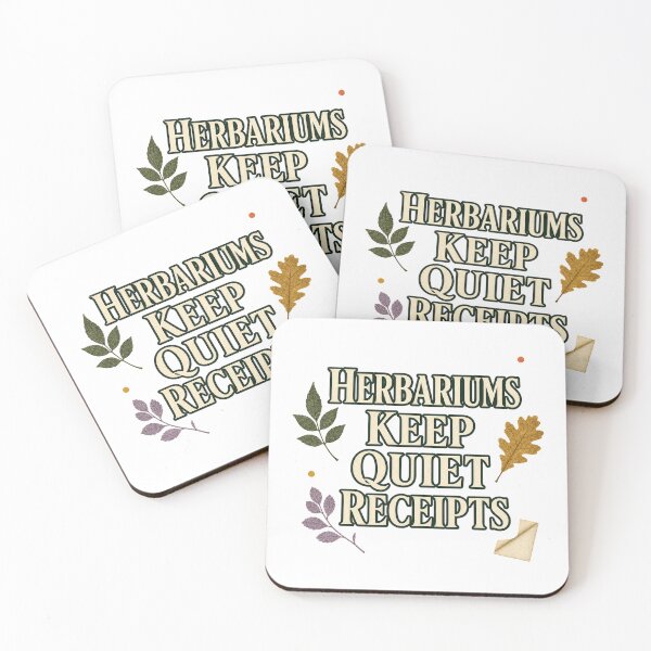 Item preview, Herbariums Keep Quiet Receipts designed and sold by aihrgdesign.
