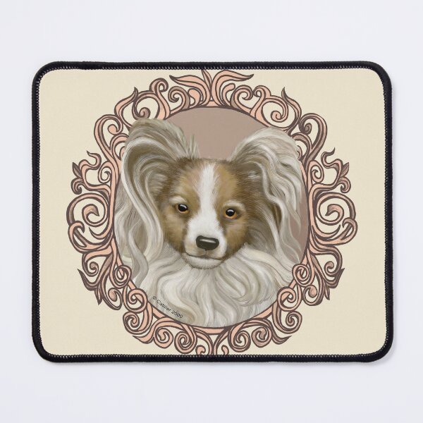 Item preview, Ornate Papillon Dog designed and sold by artmuvz.