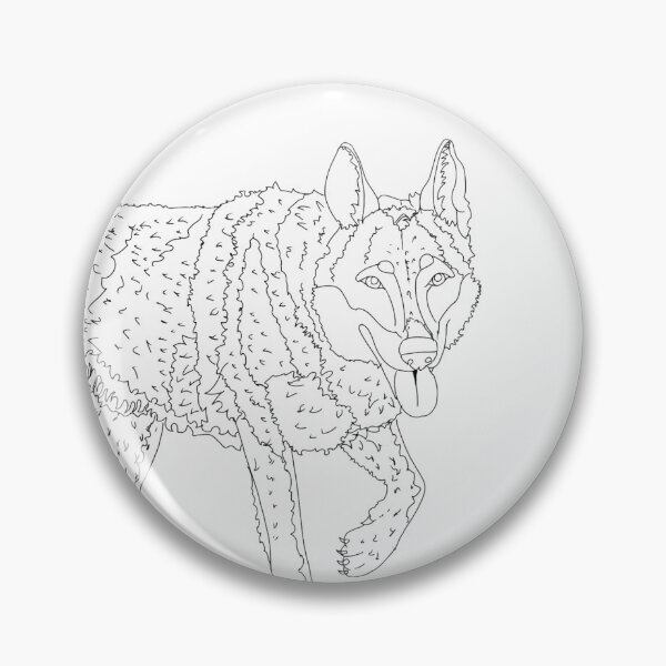 Item preview, Chzechoslovakian Wolfdog designed and sold by LeafyWorks.