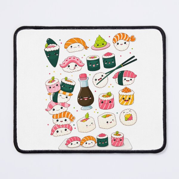 Artikelvorschau, Grafikdesign für Sushi-Teller entworfen und verkauft von BestCoolStuff.
