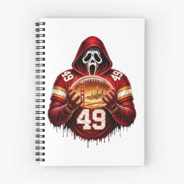 Item preview, San-Francisco-Ghostface 49 Horror Football Graphic designed and sold by DYALEEZ-XCR.