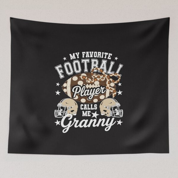 Item preview, My Favorite Football Player Calls Me Granny Coquette Bow Game Day designed and sold by kiralynstration.