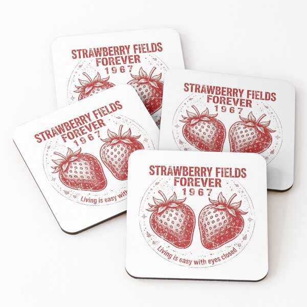 Item preview, Strawberry Fields Forever 1967 Vintage Badge designed and sold by mochiMooco.