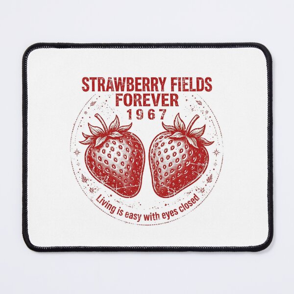 Item preview, Strawberry Fields Forever 1967 Vintage Badge designed and sold by mochiMooco.