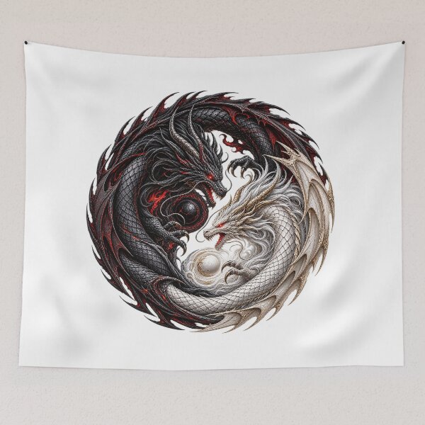 Item preview, Dragons of Yin-Yang designed and sold by Demynzia.