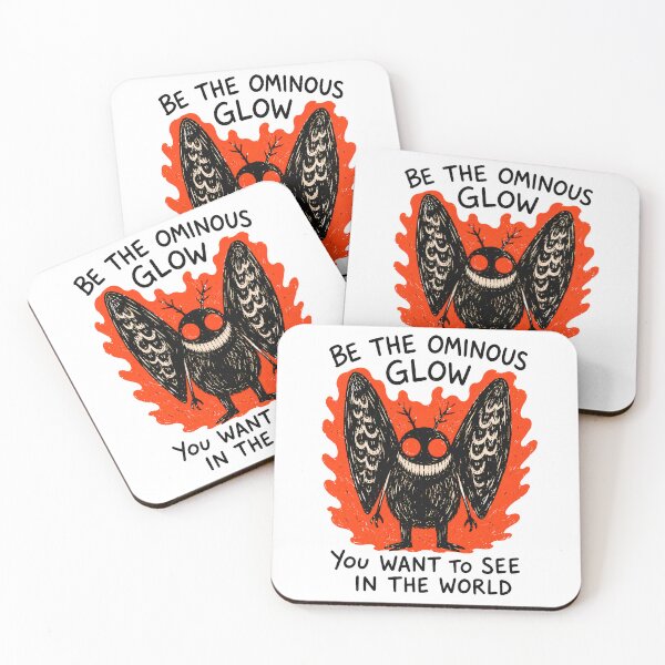Item preview, Be The Ominous Glow Mothman Cryptid Vintage Sarcastic designed and sold by bobcatmarty.